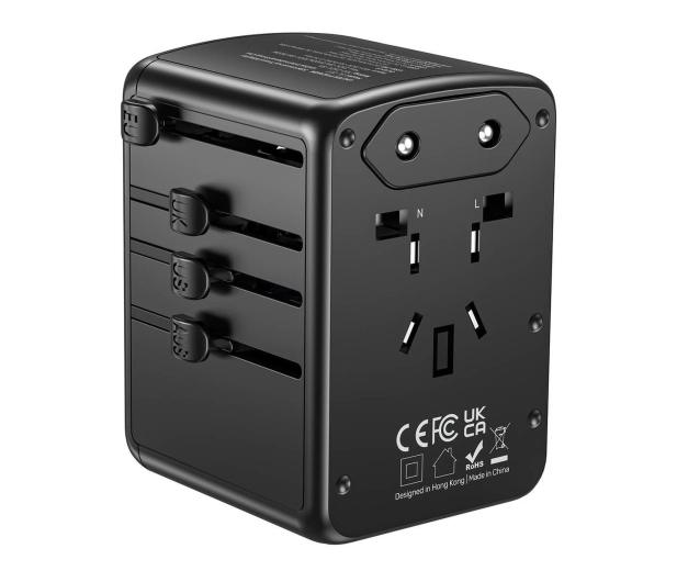 UNITEK Ładowarka podróżna EU/US/UK/AUS PD 35 W P1121ABK01 - 1455238 - zdjęcie 2